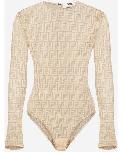 fendi bodysuit dupe|fendi bodysuit beige lace.